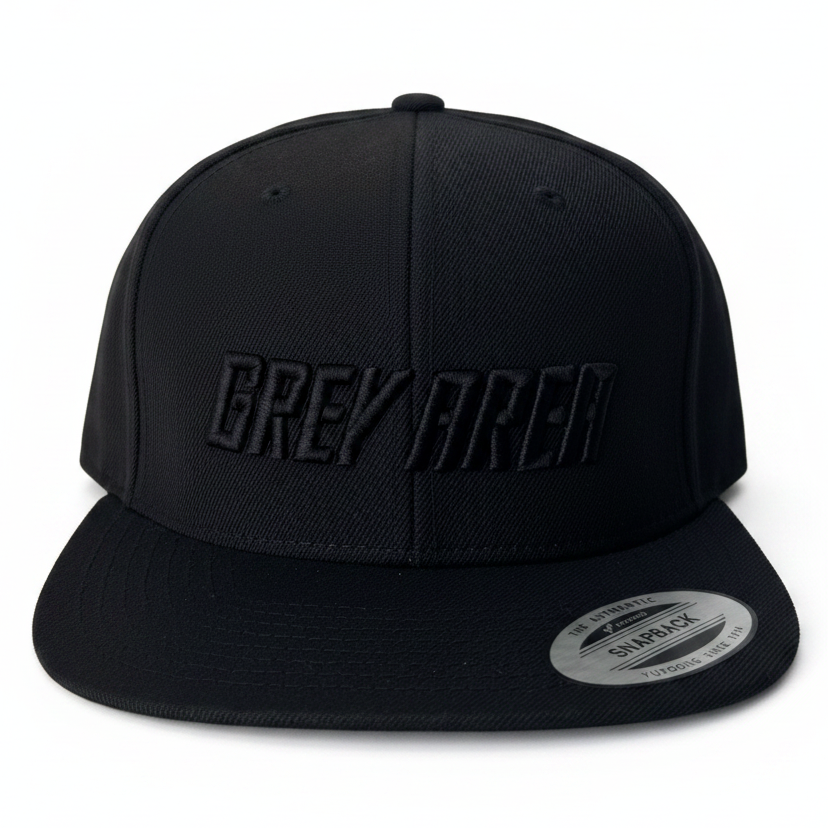 Grey Area cap Black/Black