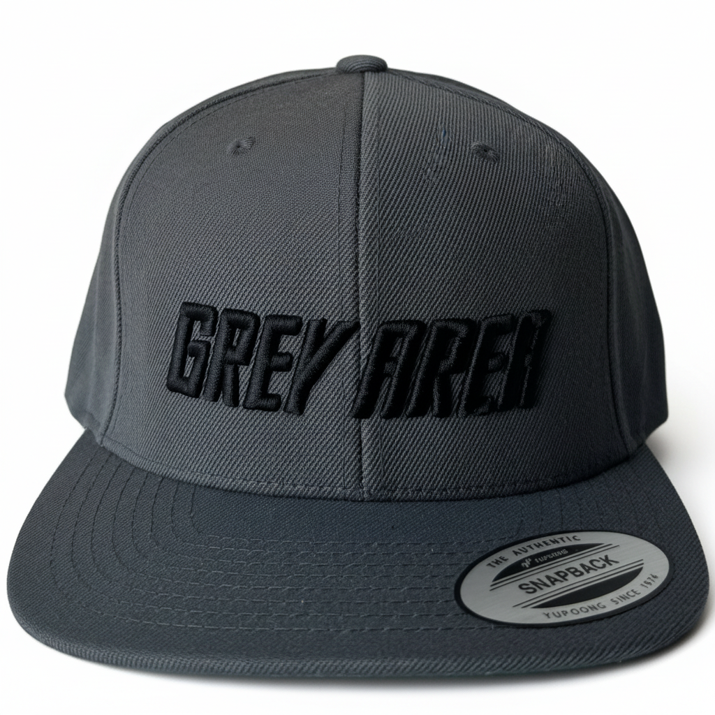Grey Area Cap black/grey